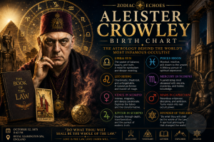 Aleister Crowley Birth Chart: The Astrology Behind the World’s Most Infamous Occultist
