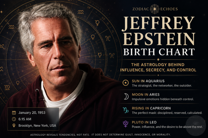 Jeffrey Epstein Birth Chart