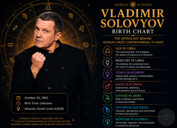 Vladimir Solovyov Birth Chart