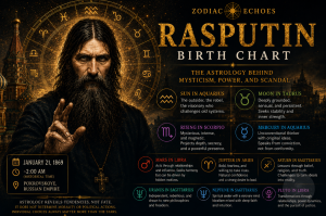 Rasputin Birth Chart: The Astrology Behind Mysticism, Power, and Scandal