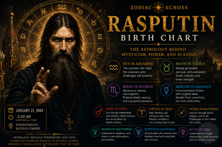 Rasputin Birth Chart