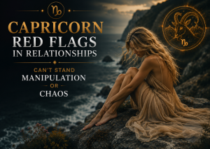 Capricorn Red Flags in Relationships: Can’t Stand Manipulation or Chaos
