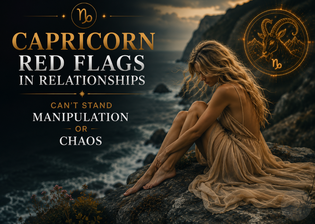 Capricorn Red Flags in Relationships: Can’t Stand Manipulation or Chaos