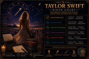Taylor Swift Birth Chart: The Astrology Behind Storytelling, Reinvention, and Emotional Power
