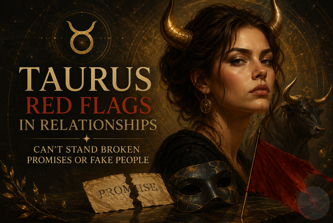 Taurus Red Flags in Relationships: Can’t Stand Broken Promises or Fake People