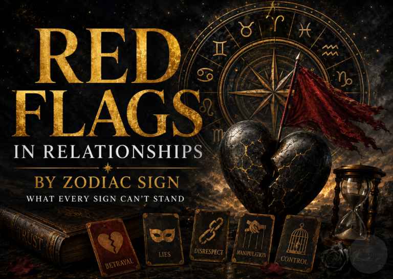 Red Flags in Relationships by Zodiac Sign
