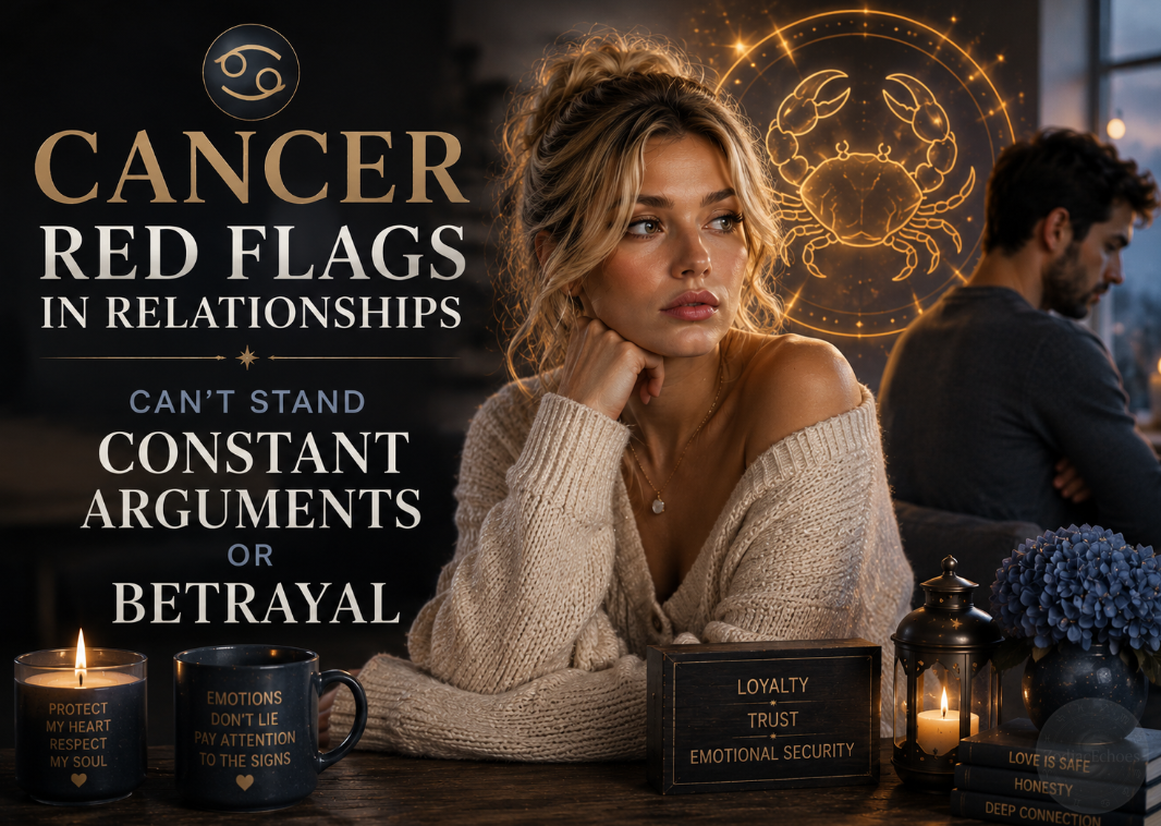 Cancer Red Flags in Relationships: Can’t Stand Constant Arguments or Betrayal