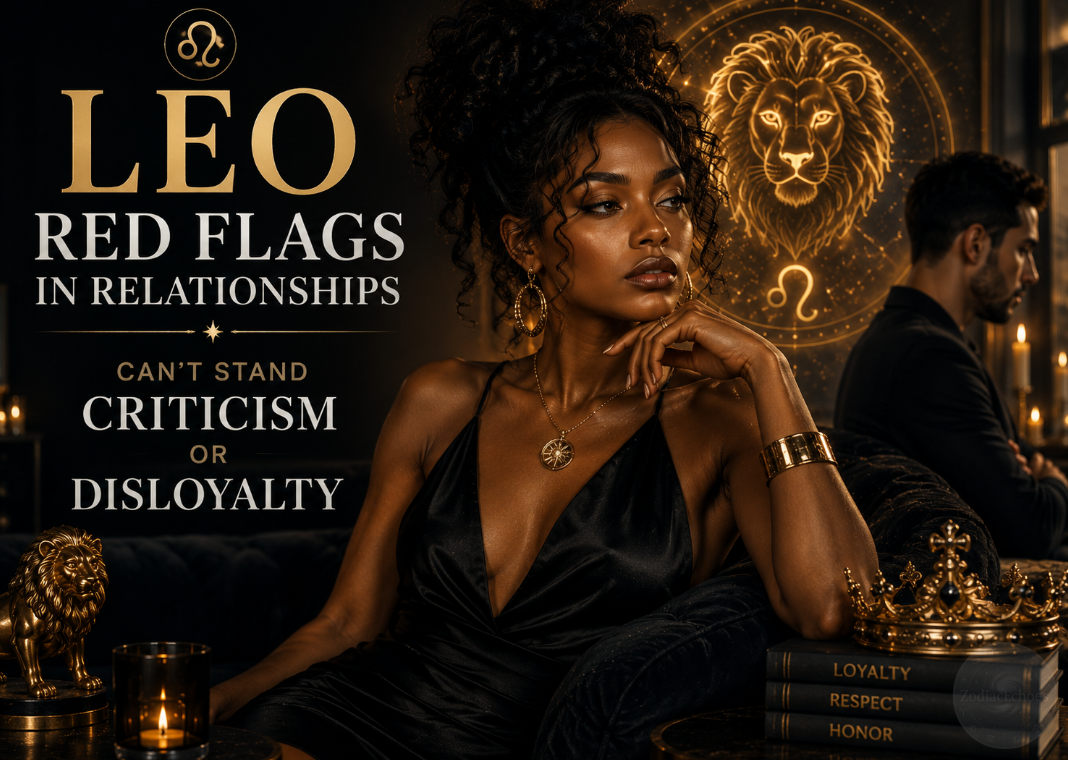 Leo Red Flags in Relationships: Can’t Stand Criticism or Disloyalty