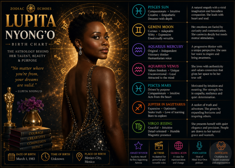 Lupita Nyong'o Birth Chart