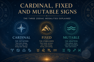 Cardinal, Fixed and Mutable Signs Explained