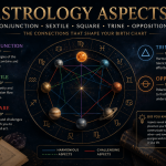 Astrology Aspects Explained: Conjunction, Sextile, Square, Trine and Opposition