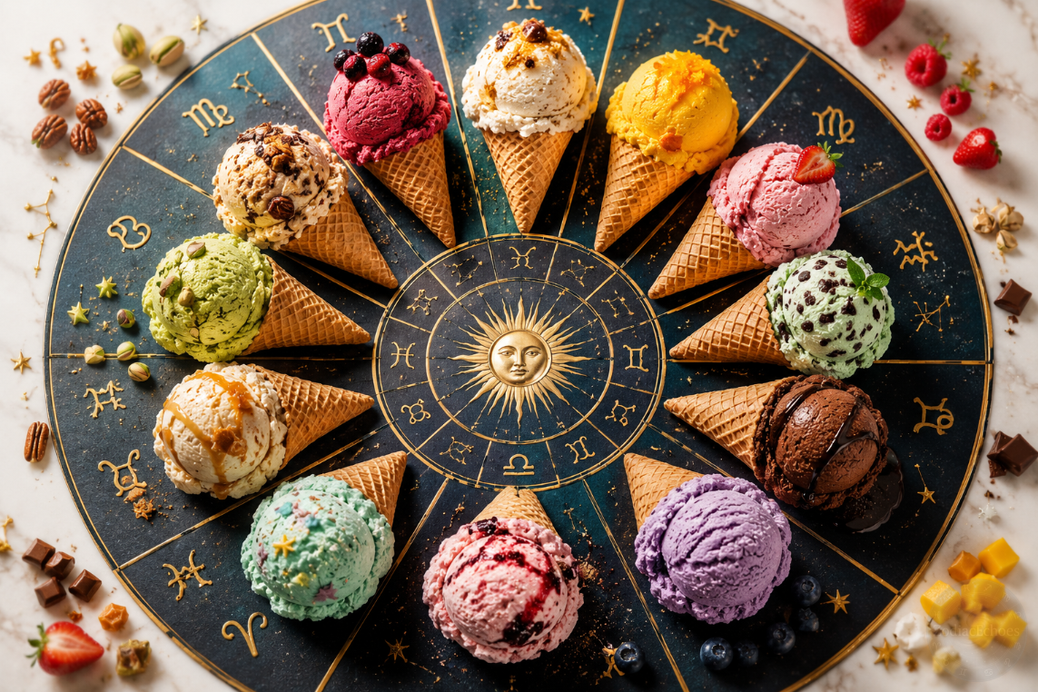 Best Ice Cream Flavor for Your Zodiac Sign