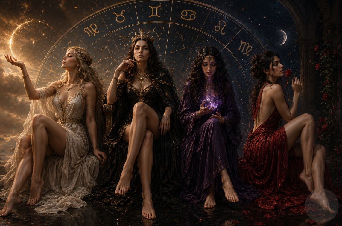 Female Archetypes by Zodiac Sign