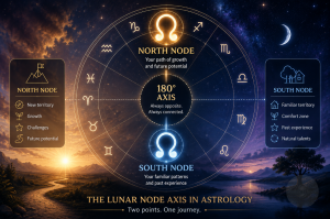 North Node and South Node in Astrology Explained