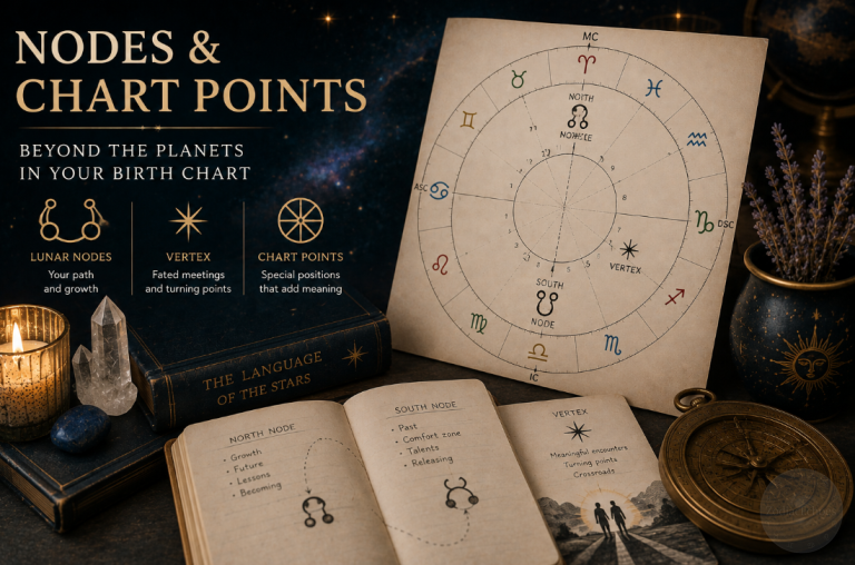 Nodes and Chart Points in Astrology