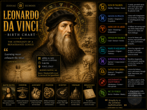 Leonardo da Vinci Birth Chart: The Astrology Behind a Renaissance Genius