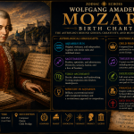 Wolfgang Amadeus Mozart Birth Chart: The Astrology Behind Genius, Creativity, and Musical Immortality