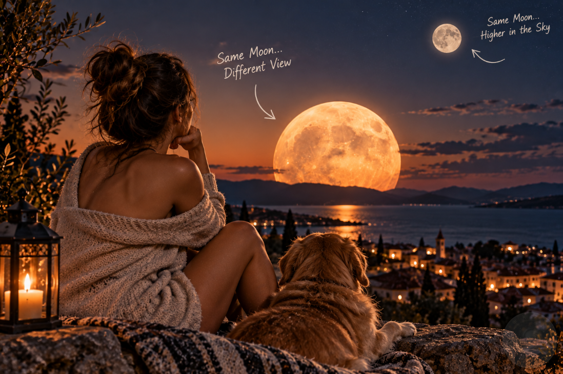 Why Does the Moon Look Bigger Near the Horizon? Your Eyes Are Playing a Trick on You