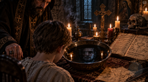 The Murderer’s Face in the Bowl: A Medieval Ritual for Revealing a Killer