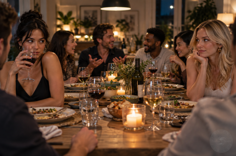 Put Every Zodiac Sign at a Table With Someone They Blocked: Dinner Is About to Get Uncomfortable