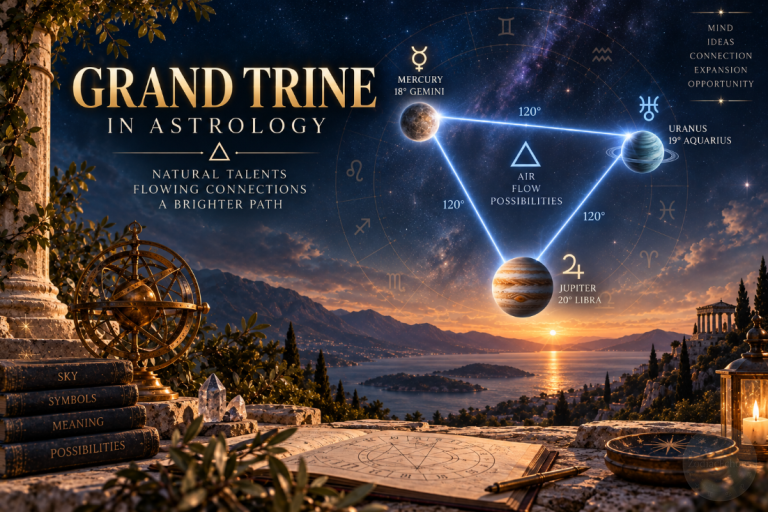 Grand Trine in Astrology Explained: