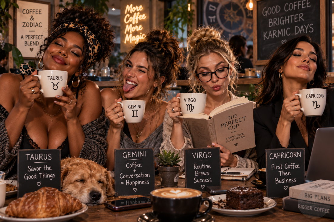 Biggest Coffee Lovers by Zodiac Sign