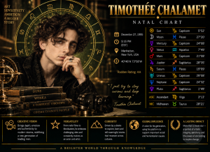 Timothée Chalamet Birth Chart: The Astrology Behind Hollywood’s Reluctant Superstar