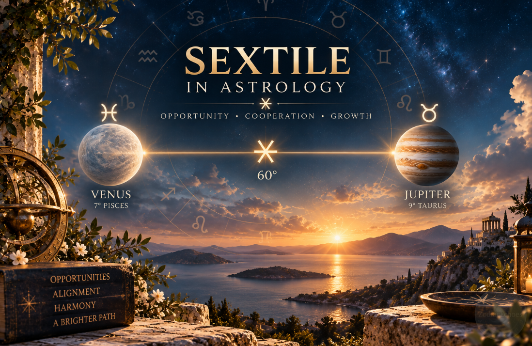 Sextile in Astrology Explained
