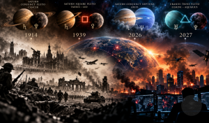 The Astrology of World War III: Are the Planetary Patterns of 1914 and 1939 Returning in 2026–2027?