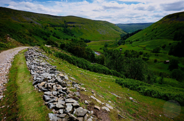Swaledale landscape in North Yorkshire