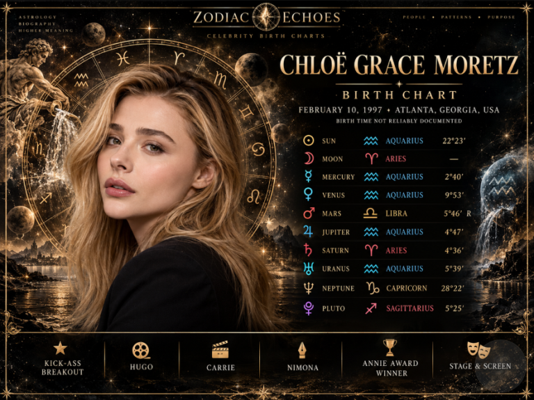 Chloë Grace Moretz Birth Chart