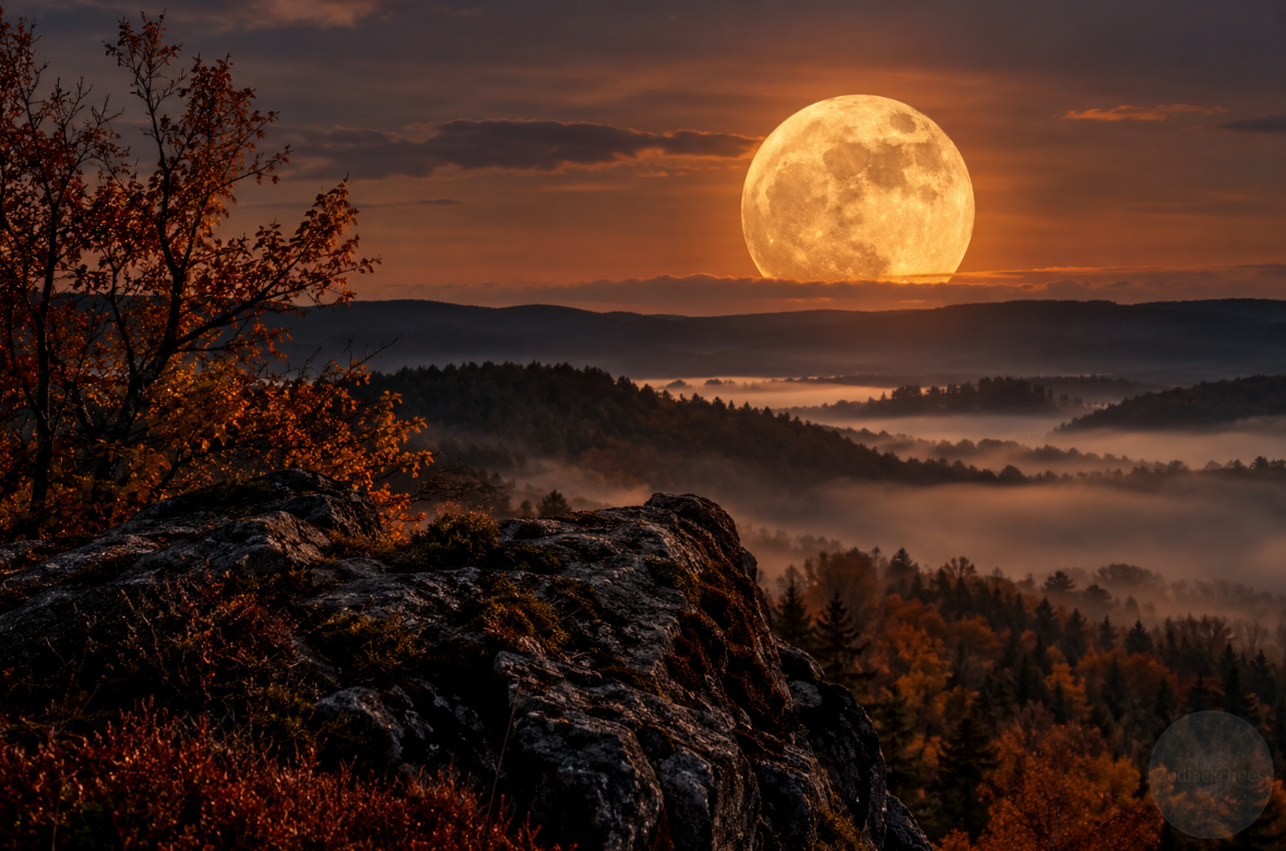 Hunter’s Moon in Taurus on October 26, 2026