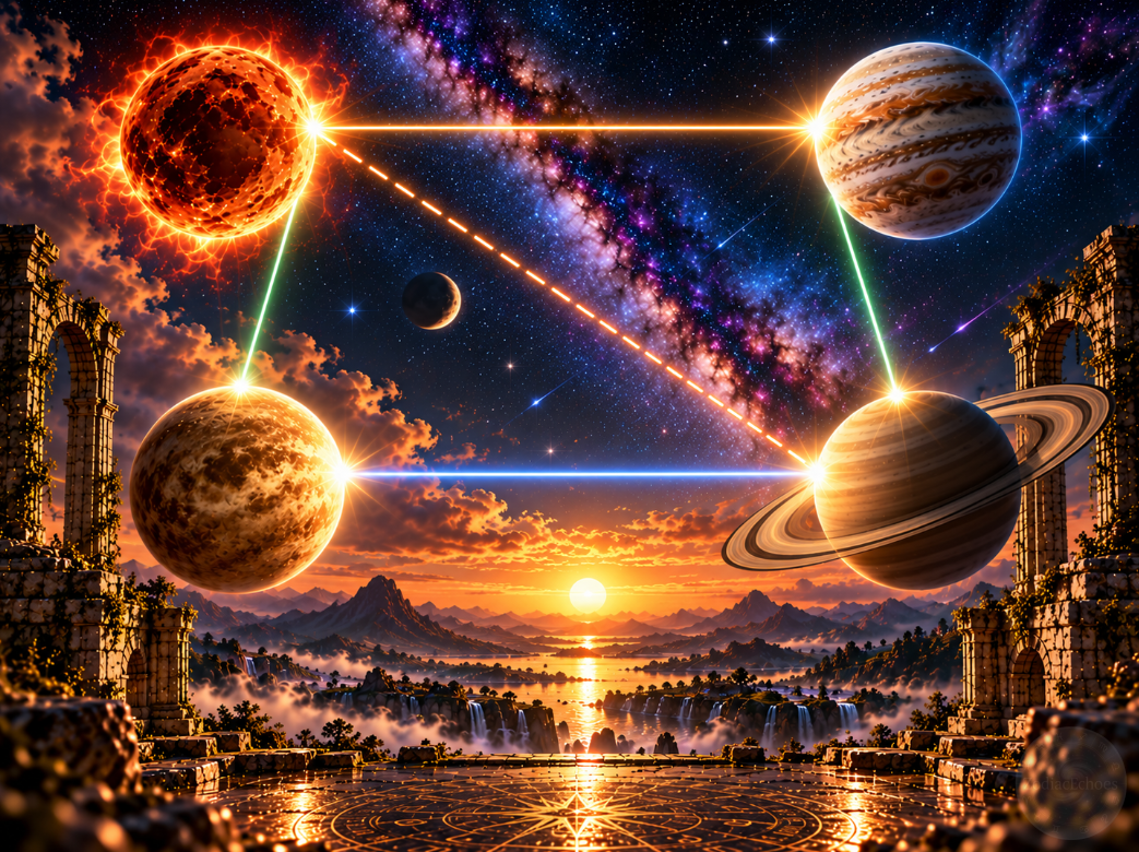 Cradle Pattern in Astrology Explained: What It Means in Your Birth Chart